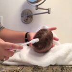 peinado de bebe reborn